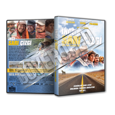 İnce Sarı Çizgi - The Thin Yellow Line Cover Tasarımı (Dvd Cover )